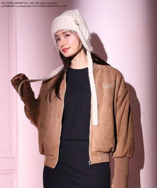 Green Parks ■ＬＯＶＥ　ＢＯＡＴ　イヤーマフニットキャップ Ivory