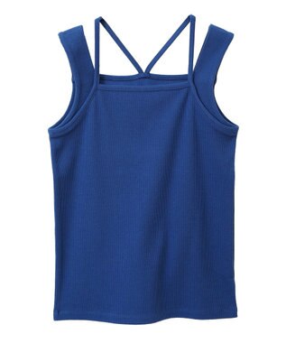 earth music&ecology レイヤードカットタンクトップ