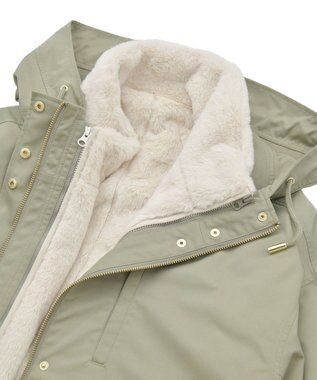 earth music&ecology マルチウェイマウンテンパーカー Khaki