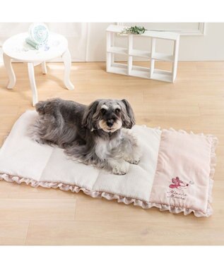 PET PARADISE ディズニー ミニーマウス クール ロールマット 《ハート》 ピンク