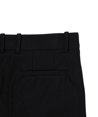 JOSEPH 【FOUNDATIONS】ギャバジンストレッチ スリムストレートトラウザーズ Black