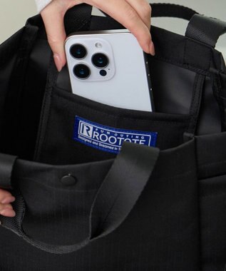 ROOTOTE 3557【ルートート】SC.デリ2way.リップストップ-A 01：ブラック