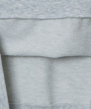 WEGO ラインストーンドットショートスウェット 杢グレー