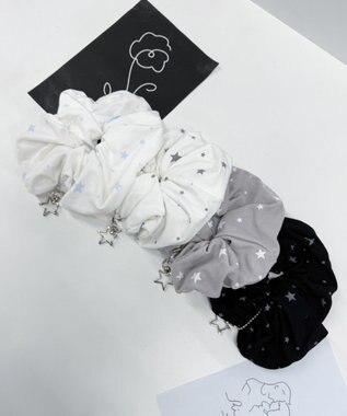 WEGO Lカラビナスターシュシュ ホワイトその他