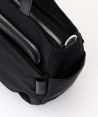 Y'SACCS ポリエステルツイル 2WAYトートバッグ ブラック