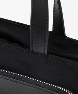 Y'SACCS ポリエステルツイル 2WAYトートバッグ ブラック