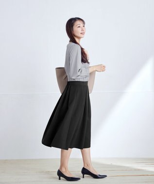 Tiaclasse 【ダブルクロス】シフォンドッキングワンピース ブラック