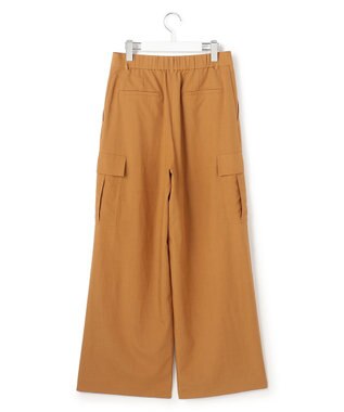23区 【先行予約】コットンスラブポプリン カーゴパンツ シナモン系