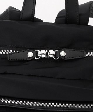 Y'SACCS ポリエステルツイル リュックサック ブラック