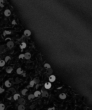 NAVE 【Nave・洗える】スパンコール ビスチェ ブラック系