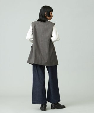 J.PRESS YORK STREET 【WOMEN】ジャケット ジレ ブラウン系3