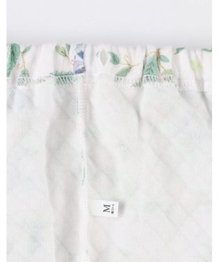 WACOAL ワコール_リラックス＆スリープ パジャマ キルトニット素材(本体) あったか 長袖 長ズボン ミントン レディース NDW458 /ワコール ホワイト