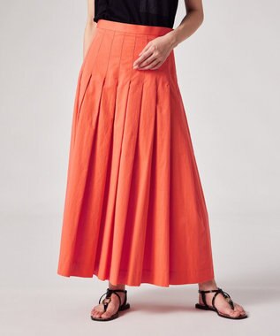 Paul Smith ピーチコットン プリーツスカート