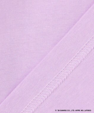 ANY KIDS 【サンリオキャラクターズ×ANY KIDS】ひんやり ミラクルスパンコール Tシャツ クロミ×ラベンダー