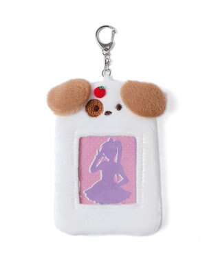 WEGO ふわふわぬいカードホルダーキーホルダーA 柄3