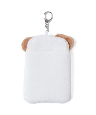 WEGO ふわふわぬいカードホルダーキーホルダーA 柄3