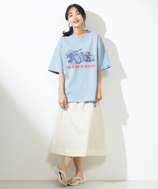 SHARE PARK LADIES 【撥水加工】マウンテンスカート アイボリー系