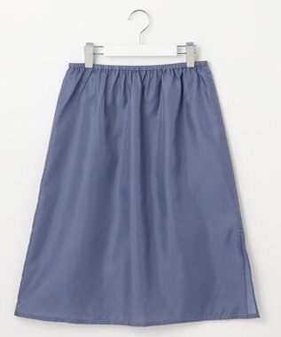 Feroux 【洗える】パールボタンストライプ シャツワンピース ネイビー系1