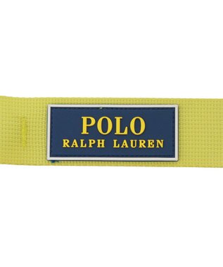 MOONBAT POLO RALPH LAUREN(ポロ ラルフローレン)カラビナ付き ストラップベルト 無地 撥水加工 レモンイエロー