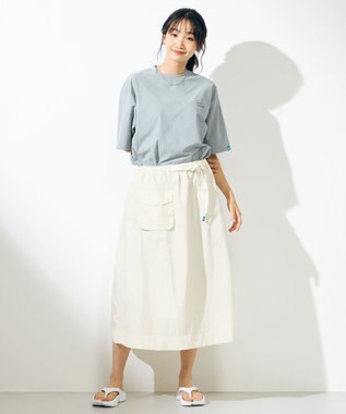 SHARE PARK LADIES 【撥水加工】マウンテンスカート アイボリー系