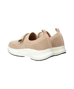 Bridget Birkin 【Bridget Birkin】ベルトストーンニットスニーカー ベージュ