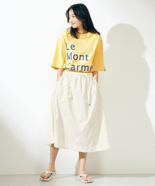 SHARE PARK LADIES 【撥水加工】マウンテンスカート アイボリー系