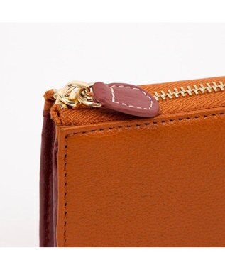 UNBILLION アトランタ ATLANTA / 牛革L字ファスナー長財布 キャメル