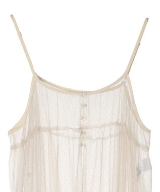 AMERICAN HOLIC チュールキャミワンピース Ivory