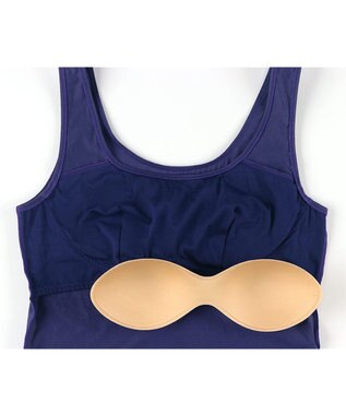 tsumori chisato SLEEP ツモリチサト インナー 綿混ベア天竺素材(身生地) パッド付(取り外し可) ノースリーブ タンクトップ レディース UCX400/ワコール コン