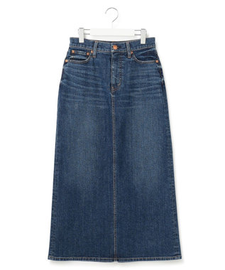 23区 【Oggi3月号掲載/新色追加/洗える】23区DENIM ストレッチ デニムスカート ウォッシュドブルー系