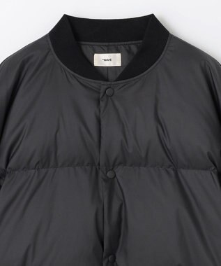 NAVE 【ReNAVE／UNISEX】タフタダウン ブルゾン ブラック系