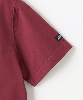 J.PRESS KIDS 【110-130cm】ハウスプリント Ｔシャツ バーガンディ系