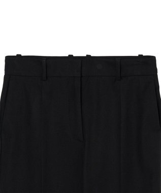 JOSEPH 【FOUNDATIONS】ギャバジンストレッチ スリムストレートトラウザーズ Black