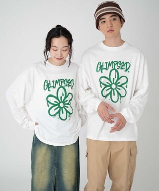  【ユニセックス着用ITEM/MLサイズ展開】アソートグラフィックT（LS）