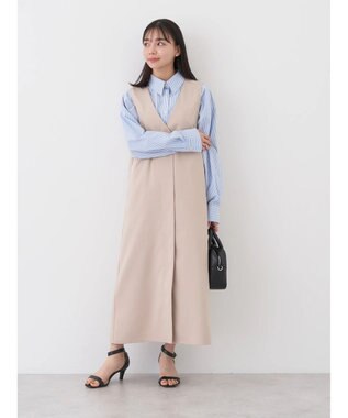 earth music&ecology フロントジップジャンスカ