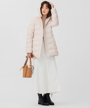 23区 L CARIAGGIウールカシミヤ Vネック ニット ベージュ系