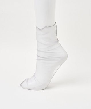 WEGO シアークルーソックス オフホワイト