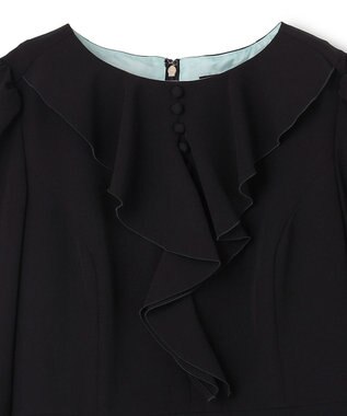 TOCCA 【洗える・消臭】FRILL BLOOM ドレス ネイビー系