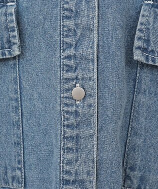 Green Parks ・ＥＬＥＮＣＡＲＥ　ＤＵＥ　デニムショートシャツ Light Indigo