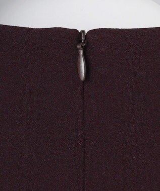 J.PRESS LADIES ジョーゼットダンボール ボトルネック カットソー パープル系