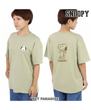 PET PARADISE スヌーピー お揃い フェイス Ｔシャツ オーナー用