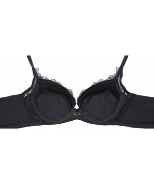 WACOAL 【ハグするブラ】 ブラジャー 体温を感知してカラダになじむ 谷間メイク 脇高設計 レディース BXB418 /ワコール ブラック