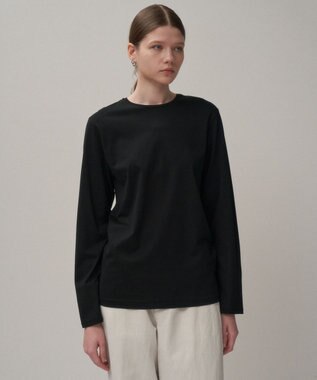 ATON SUVIN 60/2 | パーフェクトロングスリーブTシャツ BLACK
