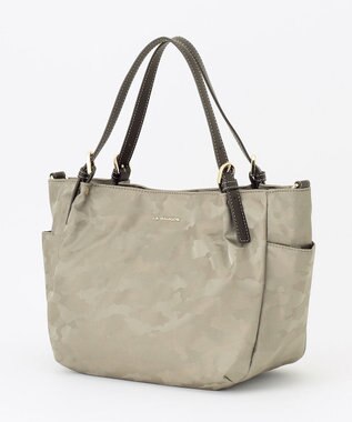 LA BAGAGERIE シャドージャカード 2WAYミニトートバッグ グレージュ