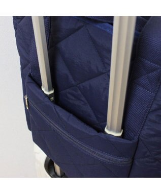 ROOTOTE 1154【大容量:キャリーケース装着可能】SN.グランデボックス.ソリッド-A 02：ネイビー