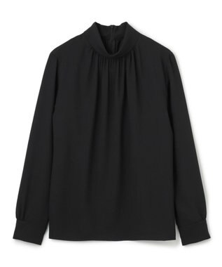 BEIGE， 【L-size】EVA / ハイネックロングスリーブブラウス Black