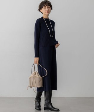 23区 パール ロンデル  ロング ネックレス ゴールド系