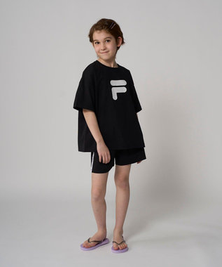 OP／FILA 【FILA】F-BOXロゴラッシュスーツ ブラック