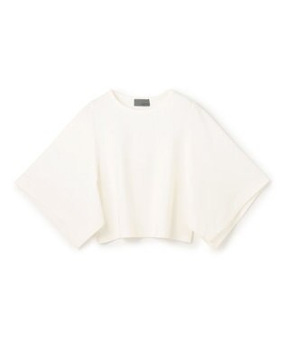 uncrave ダブルフェイスジャージー ハンカチスリーブトップス オフ