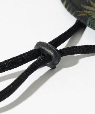 JOSEPH ABBOUD MOUNTAIN 【折り畳み可】ジャングルリーフプリント ポケッタブルバケット ハット ダークグリーン系6